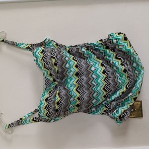 La Blanca Tankini trendy Zigzag size 12